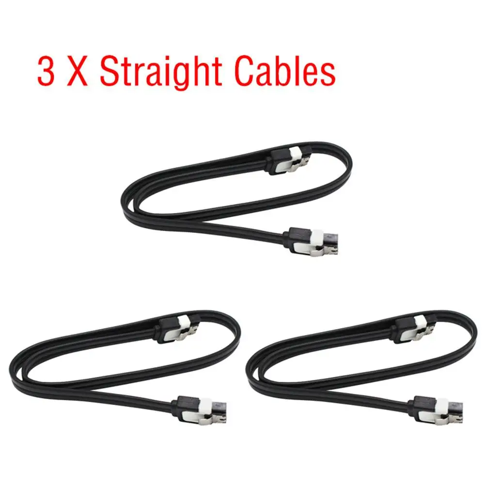 

3 PCS 42CM/16.54In SATA Data Cables HDD SSD 6Gb/s Data Cable For ASUS Motherboard
