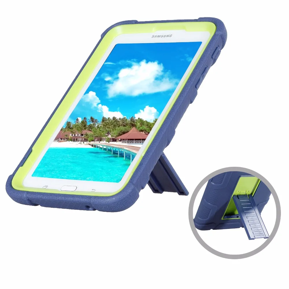 Чехол для планшета Samsung Galaxy Tab 3 Lite 7 0 T110 T111 T115 T116 силиконовый ударопрочный чехол