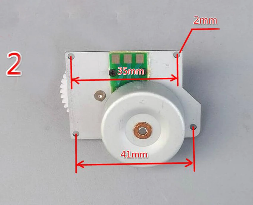 DC 7-12V Mini Brushless Gear Motor Hand-cranked Generator Charger Flashlight DIY