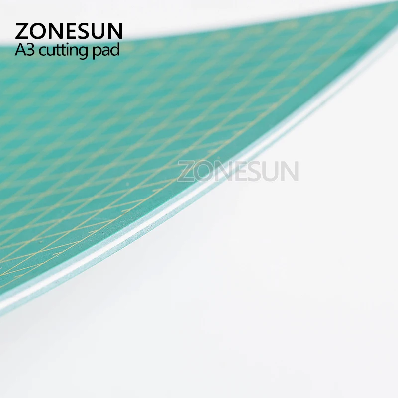 Двусторонний самовосстанавливающийся коврик для резки ZONESUN A3 из ПВХ доска