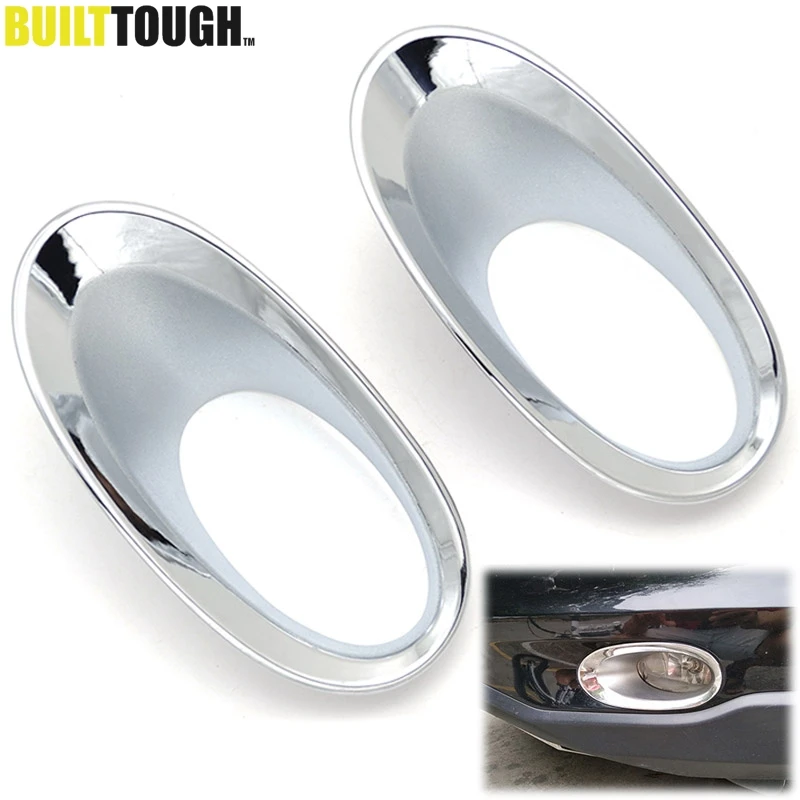 

For Honda CR-V CRV 2010 2011 Front Bumper Fog Light Trim Rim Lamp Cover Cap Car Styling Reflective Sticker Kit Accessories Model