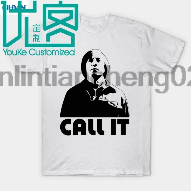 Футболка с надписью CALL IT Anton Chigurh футболка без страны для пожилых мужчин | Мужская