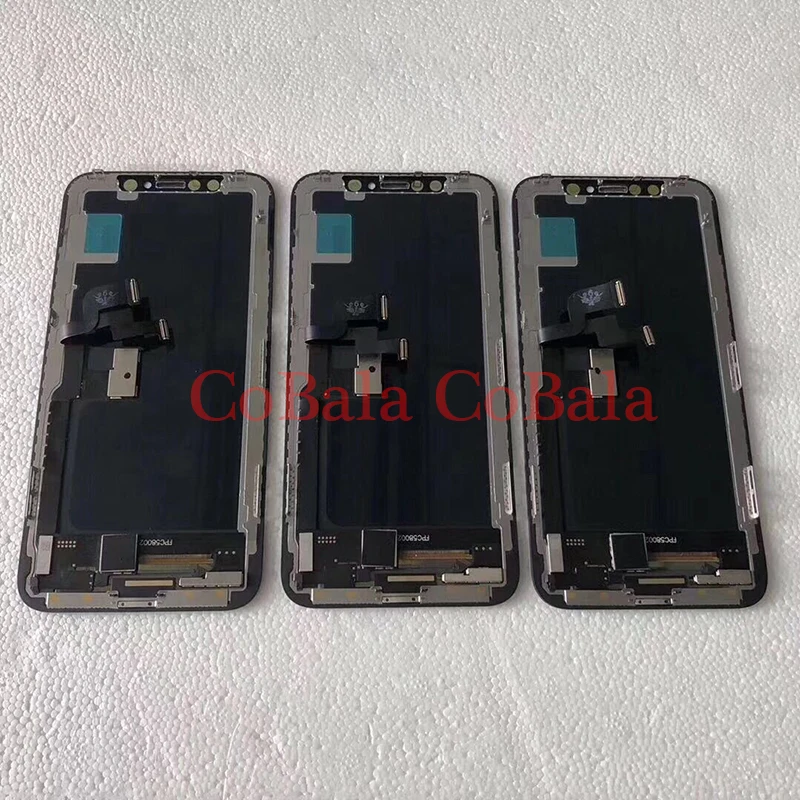 

1Pcs (Full Tested) AMOLED For Apple iPhone X 5.8" LCD Display Touch Screen Digitizer Assembly Replacement