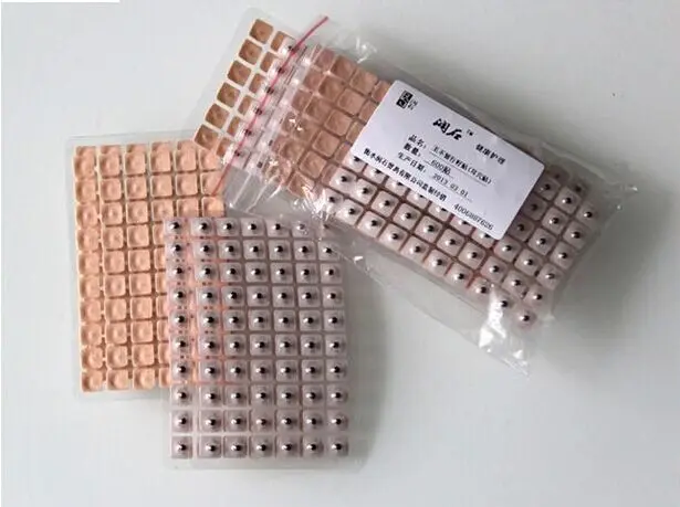 Good effect Magnetic therapy 600pcs/pack 3pack Auricular Ear Auriculotherapy Acupuncture Therapy Ear Seeds Sticker Vaccaria seed