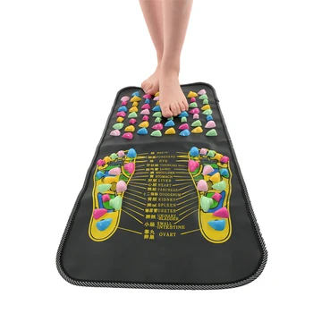 

1Pcs Walk Stone Acupoint Massage Pad Acupuncture Mat Relieve Stress Foot Sole Massager Mat Health Care Plantar Pain Relief