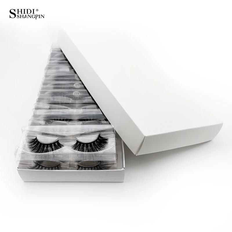 

New messy Wholesale price 20 pairs eyelashes natural long 3d mink lashes false eyelashes makeup mink eyelashes lashes extensions