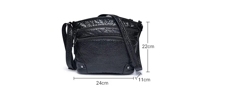 Маленькая сумка женская сумка мягкая женская сумка из искусственной кожи Повседневная сумка через плечо для женщин сумка на плечо с клапаном черная сумка