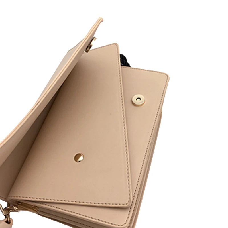 Autumn Hot Women New Shoulder Bags INS Popular Female Fahsion Crossbody Knit Flap Ladies Travel Weave Messenger Bolsa SS3414 (3)