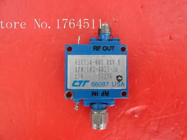 

[BELLA] The supply of CTT AFN/102-4017-36 amplifier SMA