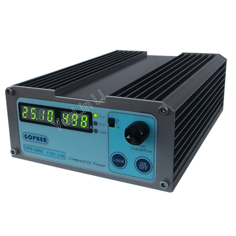 Precision Compact Digital Adjustable DC Power Supply OVP/OCP/OTP Low Power 32V 5A 110V 230V 0