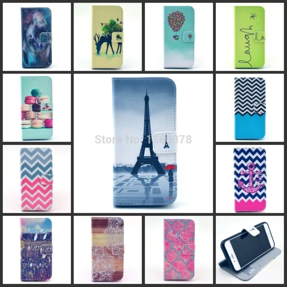 2015 PU Leather Phone Cases Flip Cover Holster For iPhone 6 4.7&quot Luxury Stand Wallet Hard Back Shell Case |