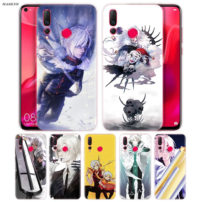 

D Gray-Man Anime Cartoon Soft Phone Case for Huawei Honor 10i 8S 8A 8C 8X 10 9 Y9 Y7 Y6 Y5 Play Lite 2018 2019 Coque Fundas Capa