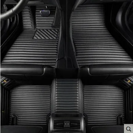 

Good quality! Custom special car floor mats for Hyundai Santa Fe 5 seats 2019 waterproof carpets for Santafe 2019,Free shipping