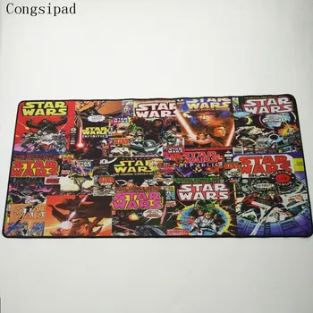 

Congsipad Free Shipping Star Wars Design Speed Game Large Mouse Pads Computer Gaming Mouse Pad Gamer Play Mats Version Mousepad