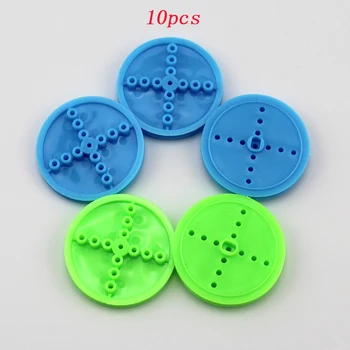 

10pcs 2*42mm Pulley Tire D-type Hole Belt Tyres TT Motor Wheel Tires for RC Model DIY Assembly Parts Plastic Mini Drive Wheel