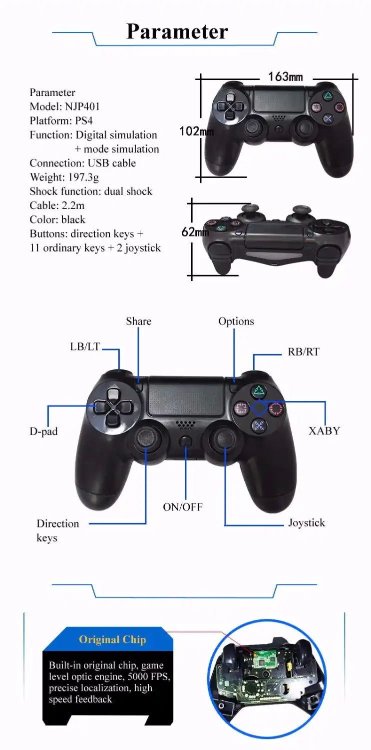 what's lt on a ps4 controller