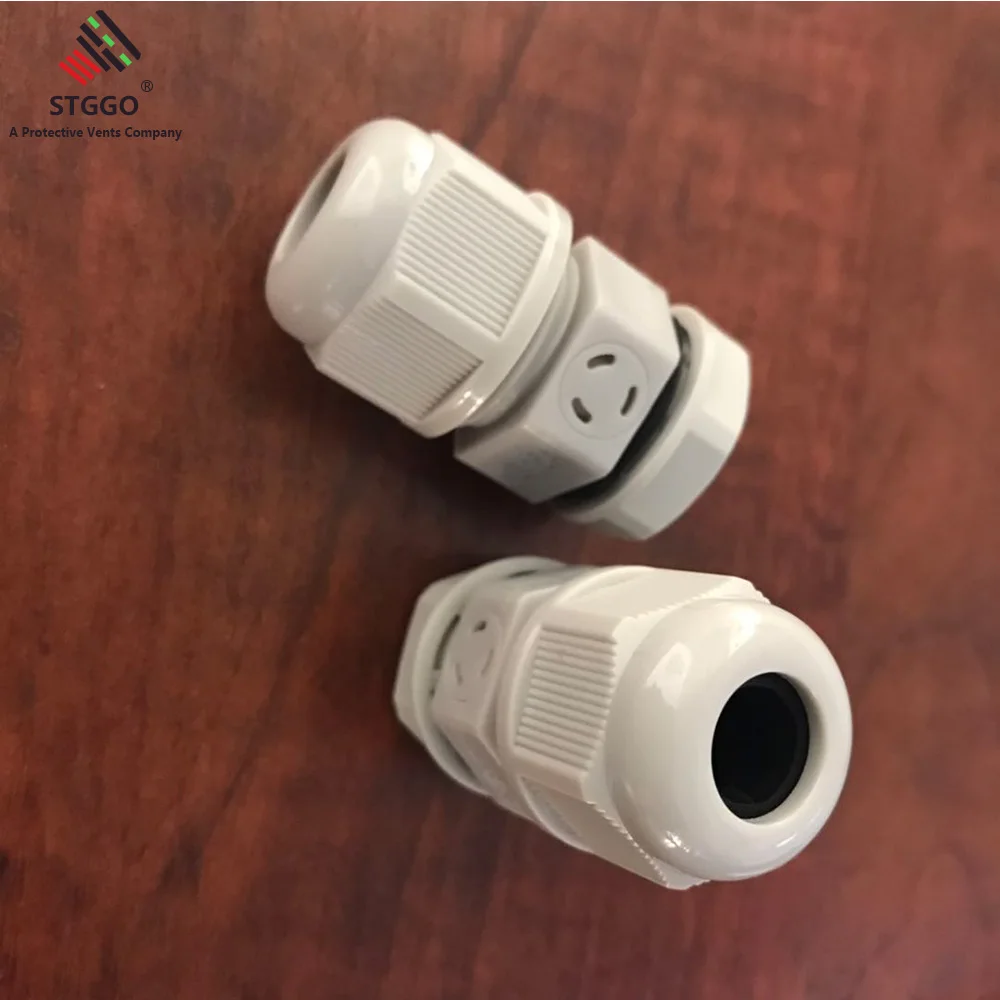 Высокий поток воздуха водонепроницаемый M20* 1,5 вентилируемый кабельный ввод