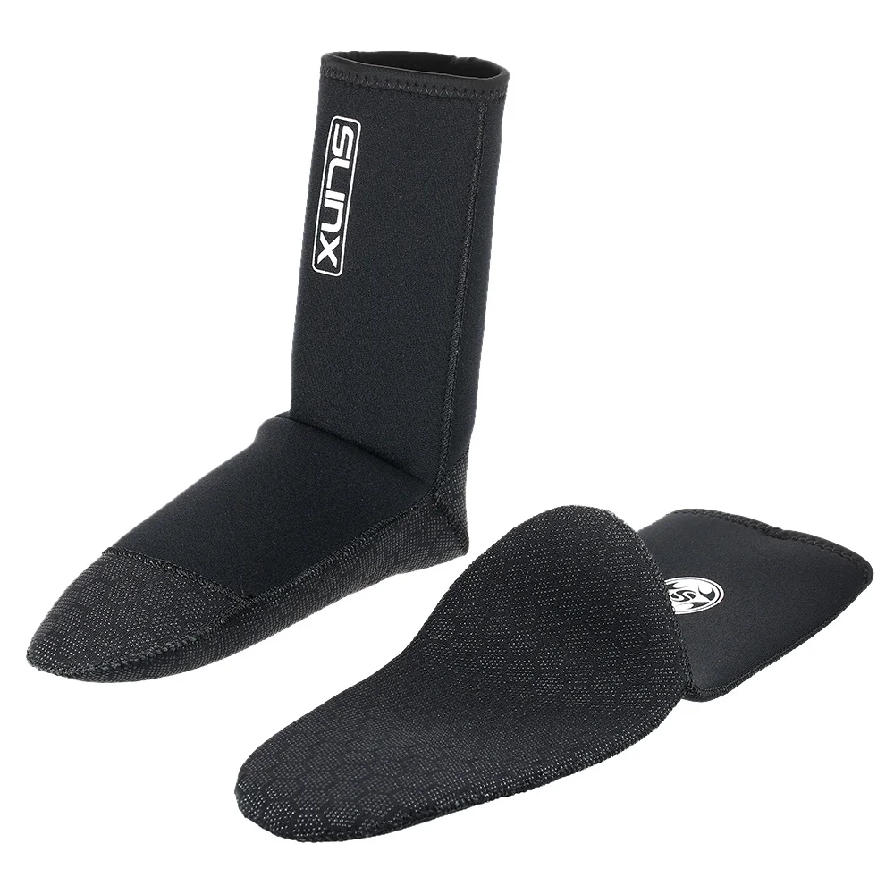 Lixada 1 pair 3mm Neoprene Sock Shoes Scuba Diving Wetsuit Boots Neoprene Diving Socks Prevent Scratches Warm Snorkeling Socks