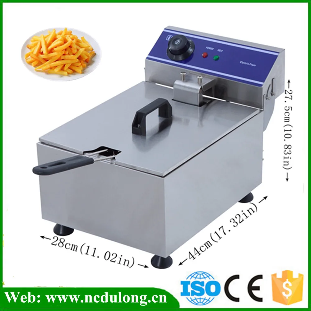 

Free Shipping 1PC Electric Chicken Commercial Deep Fryer Special For Tornado Potato Spiral Potato Twiter Fryer