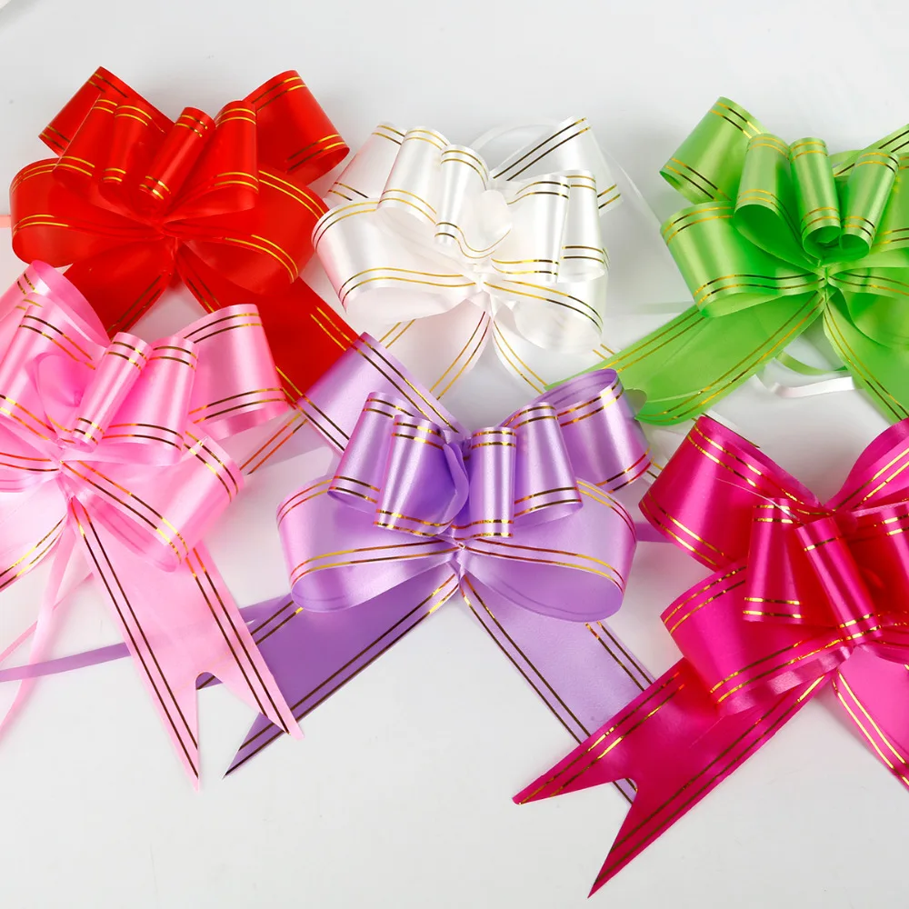 Buy 10pcs/lot Pull Bows Ribbon Wedding Centerpieces