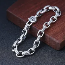 Мужской браслет мужские украшения браслет-цепочка серебро 925