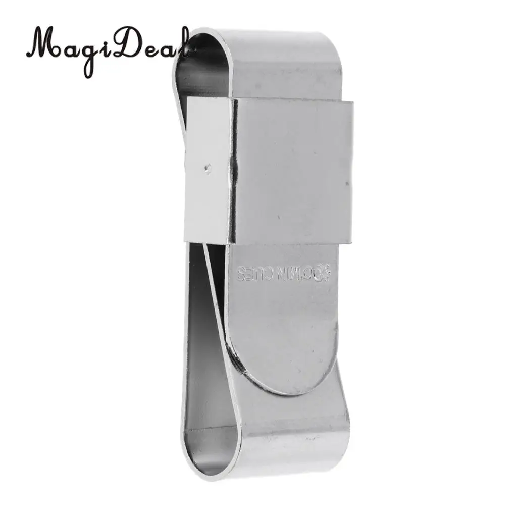 High Quality Chalk Holder Stainless Steel Strong Billiard Pool Cue Chalk Holder Case ( Sliver)	