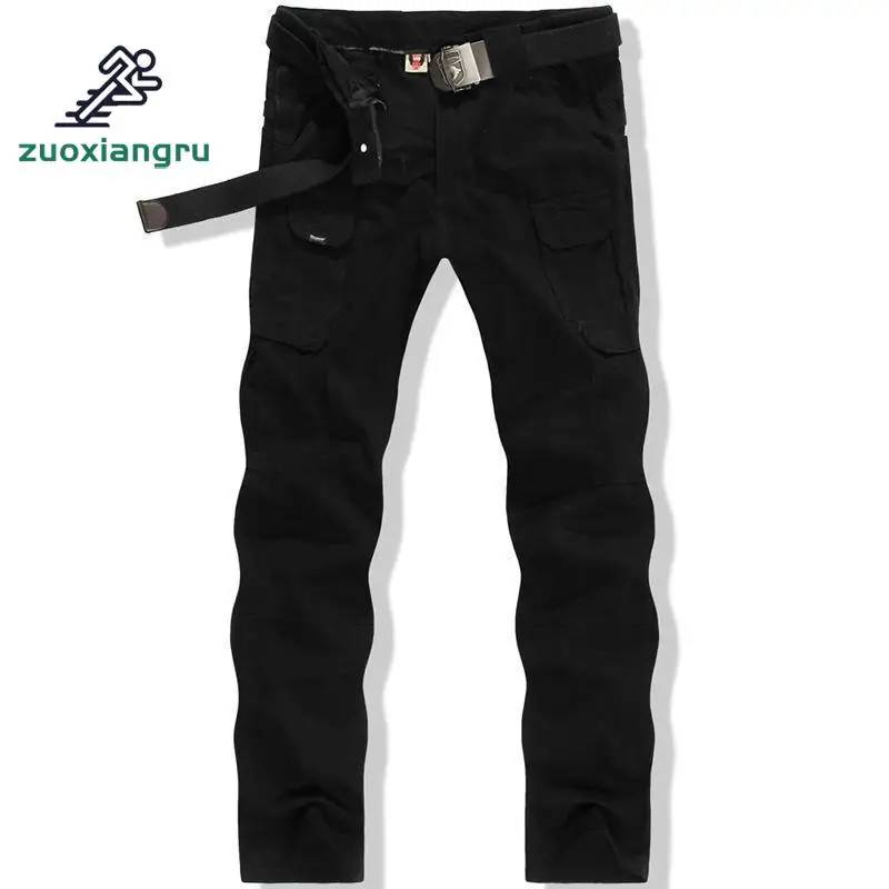 

Zuoxiangru Army Military Fans Trousers Multi Bags Overalls Hiking Pants Airborne Division Camouflage Army Green Tactical Pants
