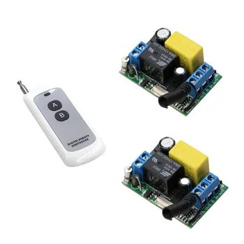 

Smart Home AC 220V RF Wireless Remote Control Switch Digital Remote Controller with Receiver Board for Anti-theft Alarm 315/433