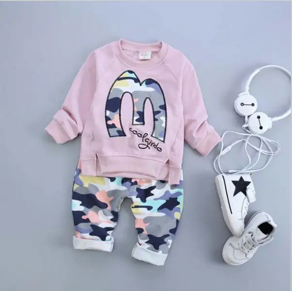 Spring Autumn Baby Boys Children Clothing Sets Toddler Brand Tracksuits Clothes Full Sleeve T-shirt And Pants 2pcs Cotton Suits