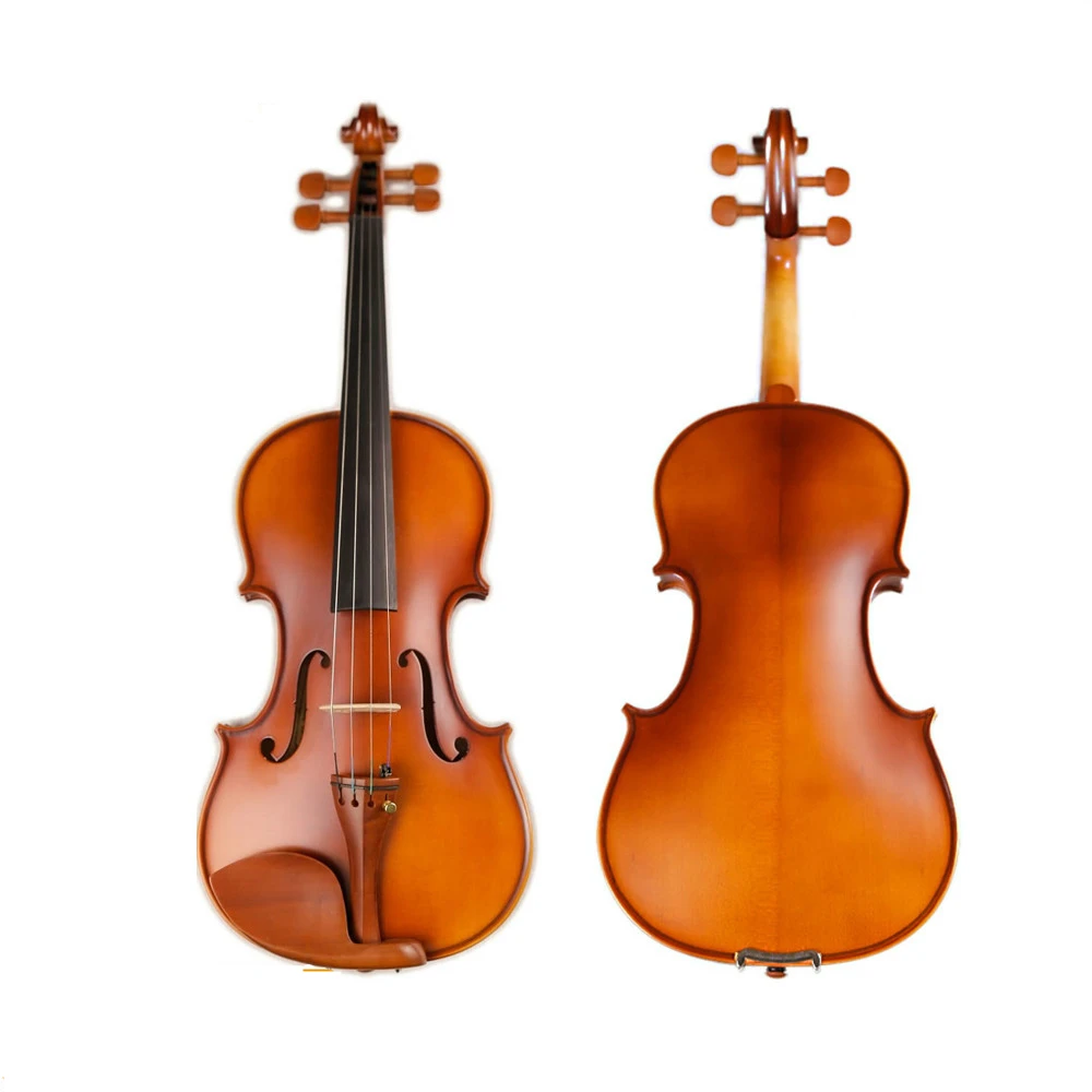 

Handmade 4/4 Full Size Solid Carved Top Flame Maple handmade Professional Violin With Oblong Case and Bow Light violin TL001-4B