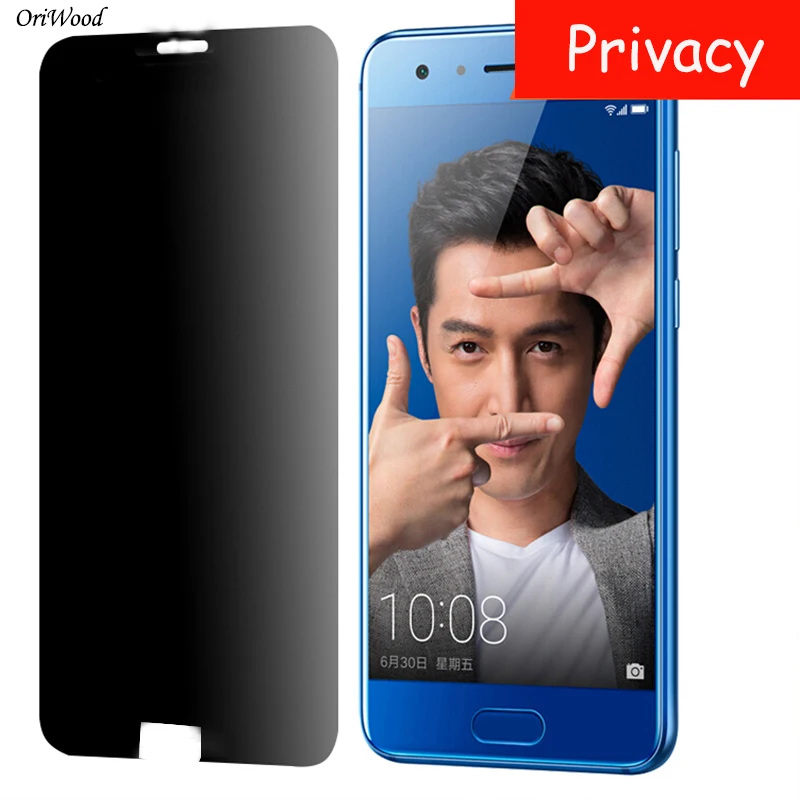 Оригинальный 2.5D защита для экрана Huawei Honor 10 антишпионское матовое закаленное