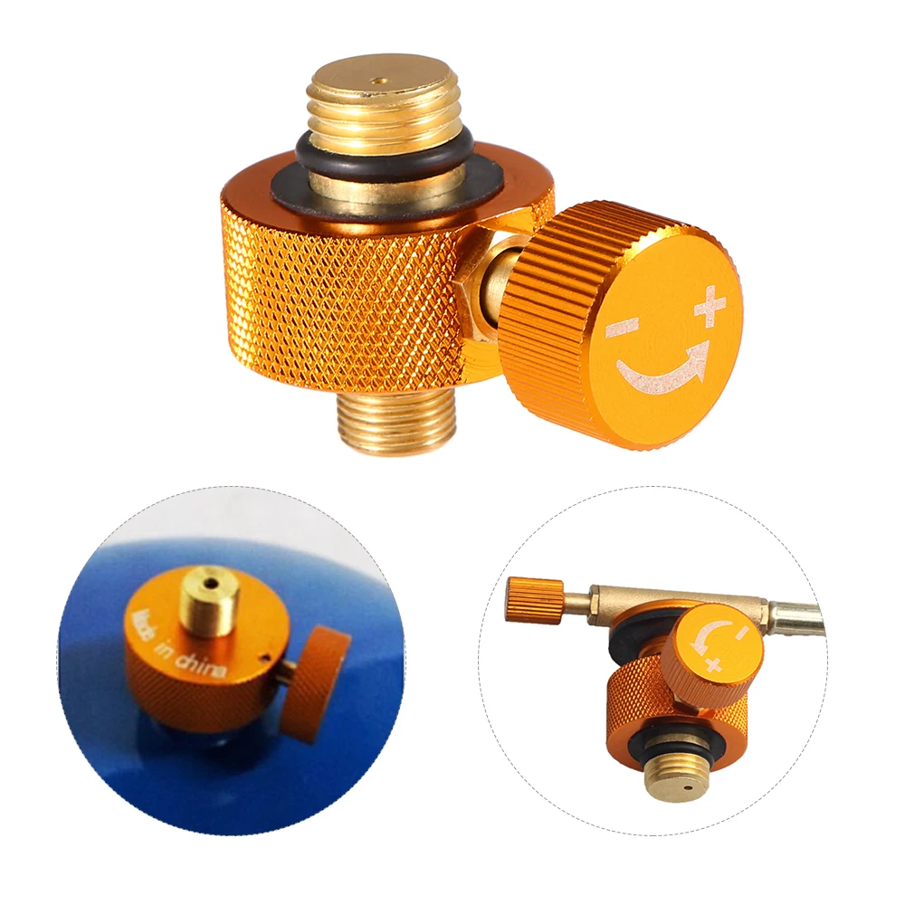 

Flat Tank Output Adapter Gas Cylinder Converter Output Head Outdoor Stove Adapter Connector Camping Stove Accessories