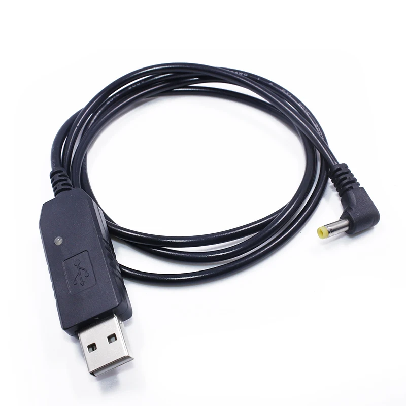 Baofeng USB зарядное устройство кабель с индикатором для BaoFeng BF-UVB3Plus Batetery Ham Радио BF-UVB3 плюс UV-S9 двухканальные рации