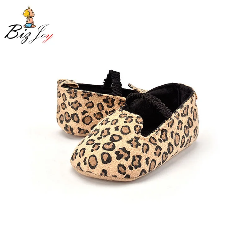 

0-18Months Baby Infant Anti-slip First Walker Comfortable Soft Soled Shoes Spring Autumn Newborn Leopard Casual Shoes Play Mats