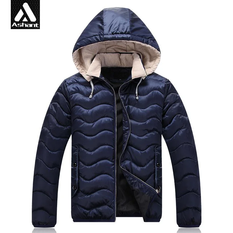 Men's Winter Jacket Plus Size 7XL 6XL 5XL Fashion Warm Parka Coat Brand
