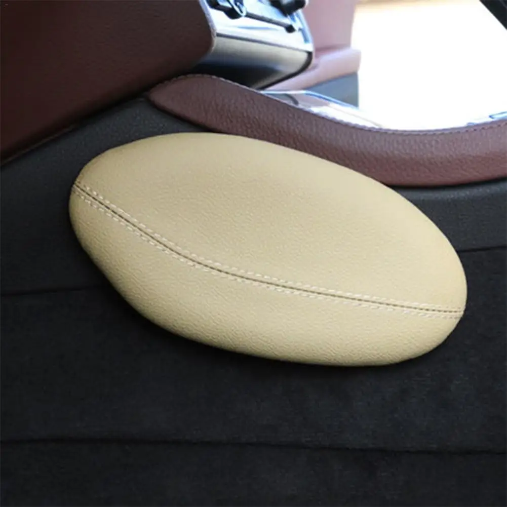 Универсальная автомобильная подушка для сиденья, подушка для поддержки ног, Кожаная подушка для ног, наколенник, интерьерные автомобильные сиденья, декоративные защитные аксессуары - Название цвета: B