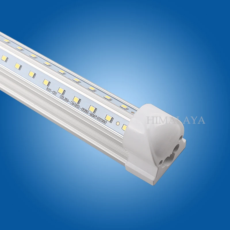 

Toika V-Shaped 50pcs 4ft 1.2m 40w Led Tubes T8 Integrated v shape Led Tubes Double Sides 5000k Led Fluorescent Light 85-265V