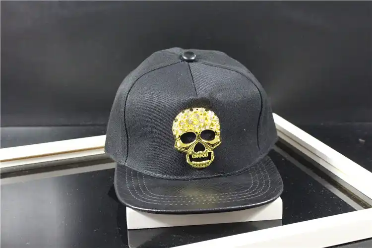 metal skull cap