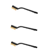 3 шт. мини-щетка для удаления ржавчины, промышленная медная щетка для чистки проволоки, нержавеющая каменная щётка для чистки