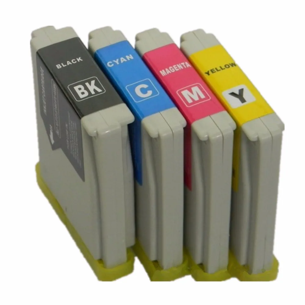 

4 x LC 10 37 51 57 960 970 1000 Ink Cartridges For Brother DCP 130C 135C 150C 153C 155C 157C 330C 350C 540CN Inkjet Printer