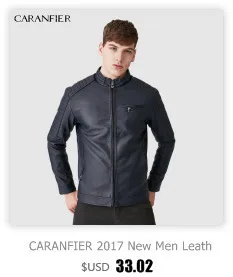 Мужские кожаные куртки CARANFIER, мужская куртка высокого качества, Классические ковбойские куртки для мотоцикла, велосипеда, мужские толстые пальто, стандартный размер США