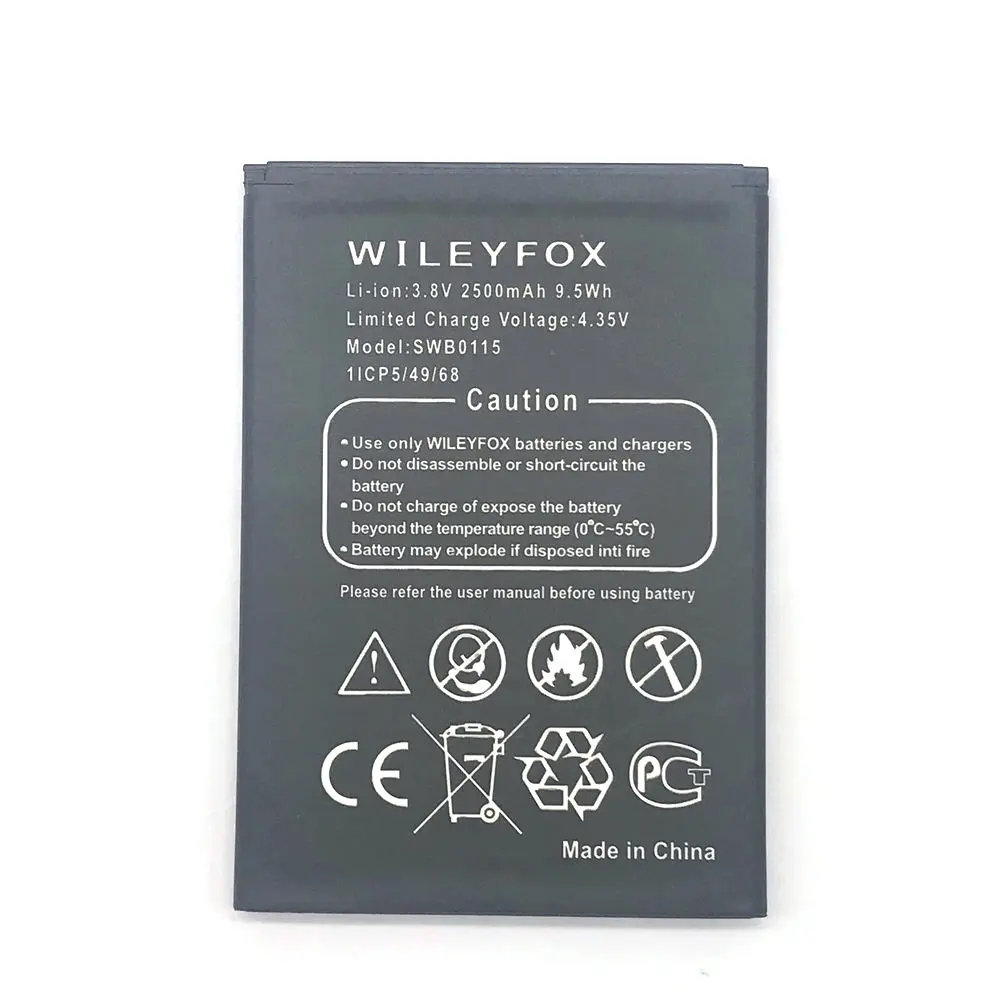 1 шт. новый 100% высококачественный аккумулятор SWB0115 для Wileyfox Swift мобильный телефон +