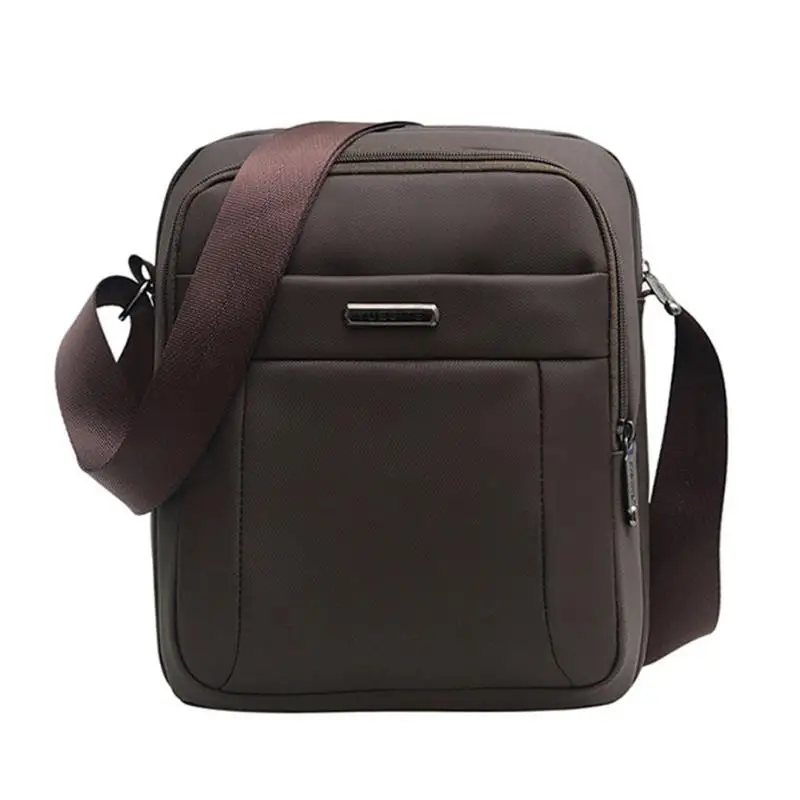 

Large Capacity PU Men Tote Bags New Fashion Man Waterproof Oxford Cloth Messenger Bag Fashion Retro Business Men's Shoulder Bag