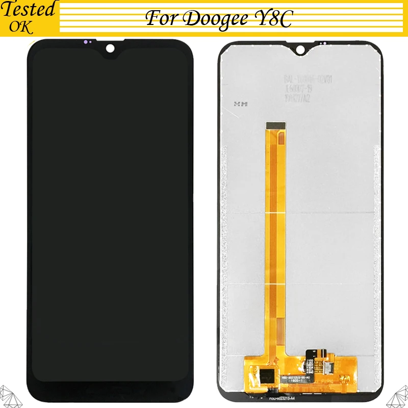 

6.1 inch For Doogee Y8C LCD Display and Touch Screen Assembly Repair Part Mobile Accessories For Doogee Y8 C LCD