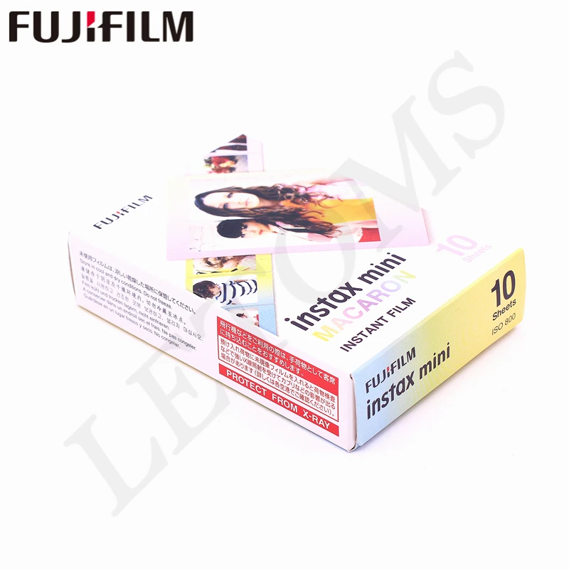 Fujifilm 20 листов Instax Mini KUMAMON + новая фотобумага для мгновенной печати Макарон Для