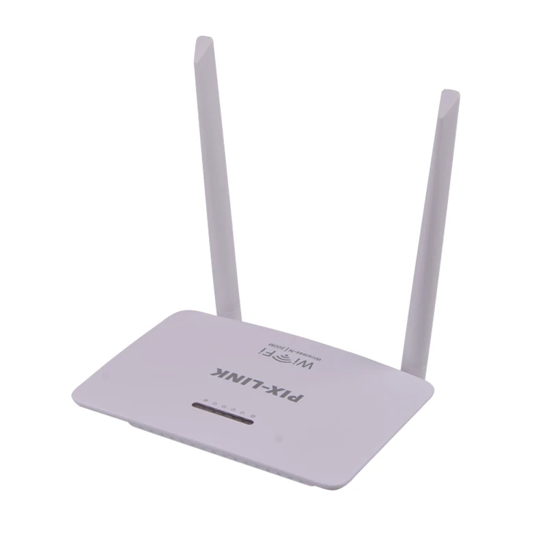 PIX-LINK Wireless Wifi Router 300Mbps Repeater 802.11 b/g/n point signal booster 5 ports router for Home Soho WR07