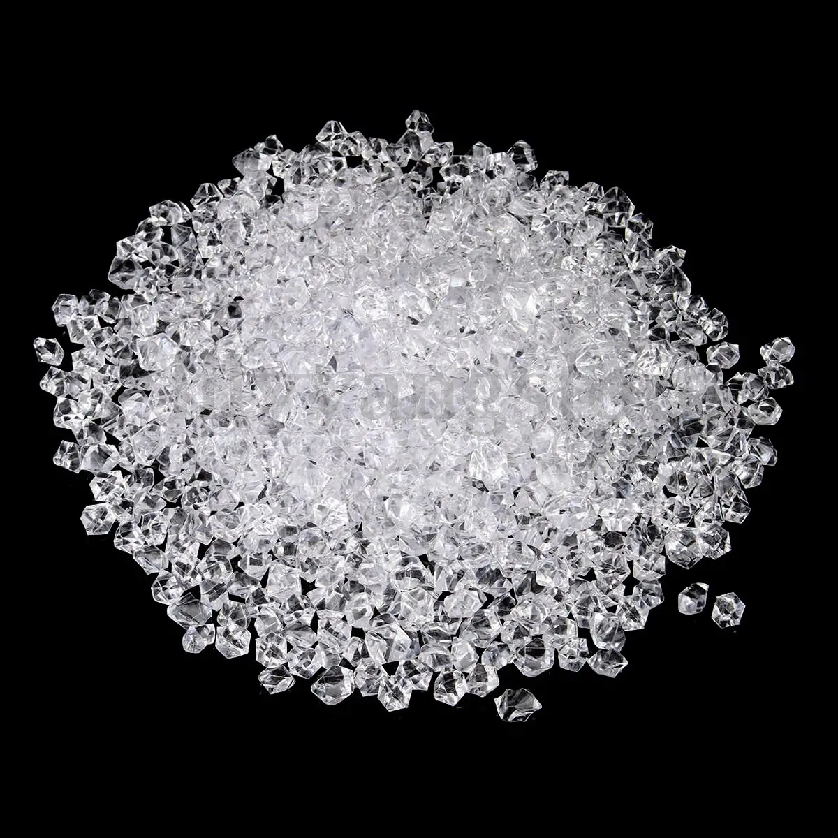  1000pcs Acrylic Crystal Gem Stone ICE Rocks Table Scatter Vase Decoration New 1000Pcs 14Mm