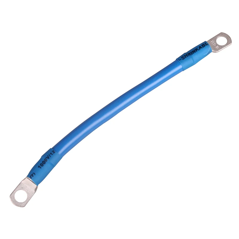 2WG Lug Ring Negative Positive Power Parallel Series Connection Terminal Copper Wire Battery Inverter Cables for Solar RV Car 2WG Lug Ring Negative Positive Power Parallel Series Connection Terminal Copper Wire Battery Inverter Cables for Solar RV Car
