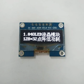

1.04 inch 6PIN SPI IIC I2C PORT White OLED Screen SSD1305 Driver 128*32 for Raspberry pi uno r3/ETC/Reader/Bluetooth dialer
