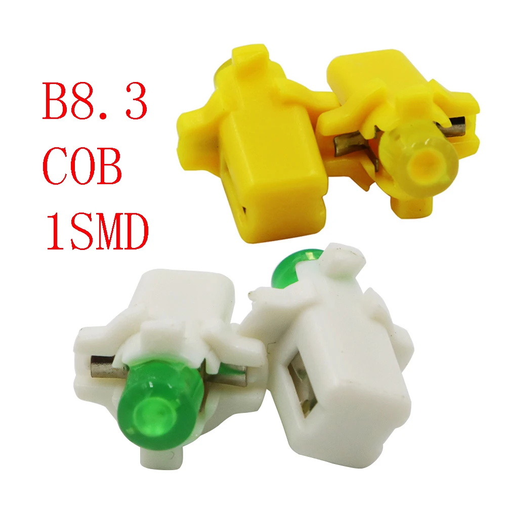 YSY 300 шт COB 1SMD 12В B8.3D приборная панель светильник сигнальная лампа индикатор